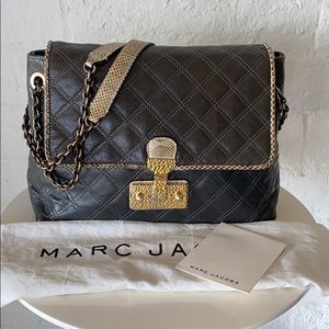 Marc Jacobs - Large Single Baroque Dark Grey Bag